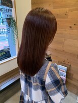 シナヘアー 清澄白河店(SHINA hair) ピンクブラウン