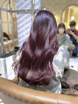 カーサ 西大寺南ロータリー店(casa) ブリーチなりレッドブラウン