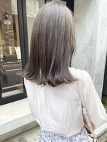 コフィー バイ メルト 吉祥寺(cofy by melt)&nbsp;【松本咲花】ブリーチなしダブルカラーオリーブベージュ春カラー