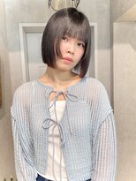 ゼスト クレス(ZEST Cres)&nbsp;【立川CRES三木】ぱっつん！ミニボブスタイル