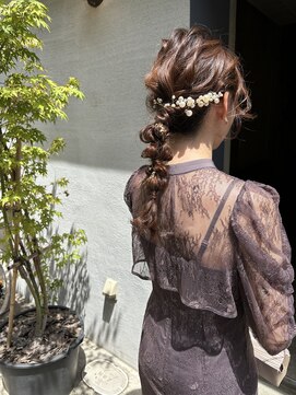 キルム(Qilm) 編みおろしアレンジ