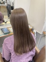 ネオリーブアイム 横浜西口店(Neolive aim)&nbsp;サラツヤ☆髪質改善カラー　ベージュ