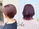 ヴィアラ(Hair Make ViaLa)の写真/どの角度から見てもきれいなシルエットで、まとまりの良く扱いやすいショートヘアスタイルへ☆