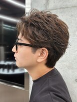 レタッチバイフィフス(RETOUCH by fifth) フェザーショートフェザーパーマスパイラルパーマセンターパート