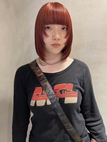 ペレ 梅田(PELE)&nbsp;前髪/アンブレラカラー/こなれミディ/イメチェン/ウェーブパーマ