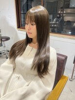 コフィー バイ メルト 吉祥寺(cofy by melt)&nbsp;【山本日向子】ブリーチなし/透明感にこだわるオリーブベージュ