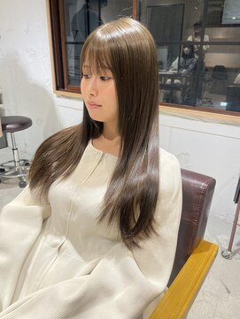 コフィー バイ メルト 吉祥寺(cofy by melt) 【山本日向子】ブリーチなし/透明感にこだわるオリーブベージュ