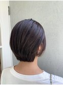 ショート×ナチュラルブラウン