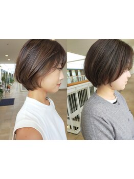 業界屈指のカット技術を誇る“BEAUTRIUM”360度どこから見ても奇麗なシルエットのショートカット！