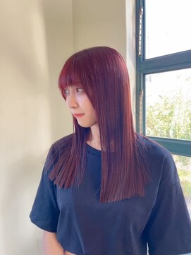 エクファ ヘア リゾート 大津 瀬田店(ex-fa hair resort) イメチェン/ホワイトブロンド/外ハネボブ/美髪/大津/瀬田