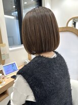 アドラーブル ココロ 新潟(adorable CoCoLo)&nbsp;【大人可愛い】大人耳掛け☆無造作×切りっぱなしボブ