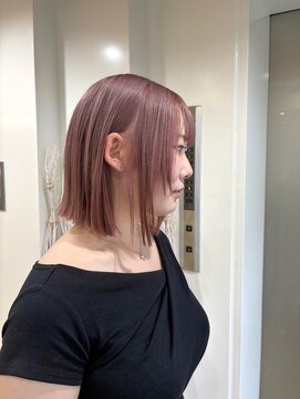 ループ(LOOP) ボブレイヤー/ピンクベージュ【yuto.style_loop】