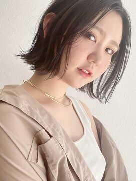 リジェール 高辻店 外ハネナチュラルボブ