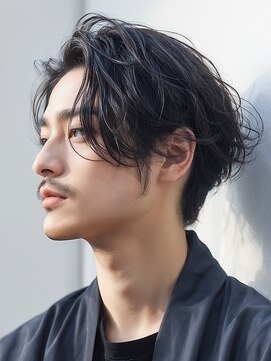 オールデイハローズ(ALL DAY HELLO'S) 20代30代40代　無造作ミディアム＃28メンズ