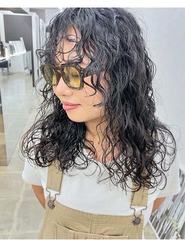 アネンド(anend) ロングパーマスタイル