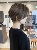 30代40代50代白髪ぼかし髪型白髪染め面長細目ハイライト伊