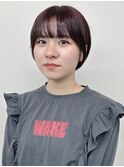 ＊丸みショート小顔ボブマッシュショートひし形ショート姫カット