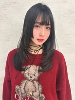 ロンドアリシア 金山(Lond Alexia)&nbsp;レイヤーカット/韓国/顔まわり/前髪/髪質改善