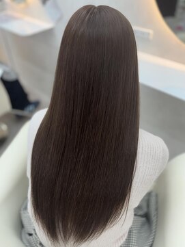 エス(Ess) ワイドバング/ホワイトブロンド[髪質改善/ヘアセット/大宮]