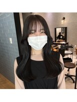 チャンネル(channel) 暗髪韓国くびれヘア