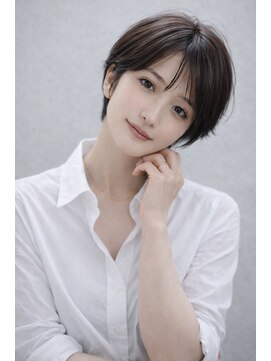 リリアーナ(LILIANA) 池袋 大人ショート ココアブラウン ハンサムショート 骨格補正