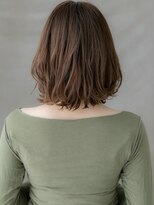カバーヘアアンドスパ ブリス 浦和(COVER HAIR&SPA bliss)&nbsp;透明感カラーウォームブラウンゆるふわボブパーマX浦和20代30代