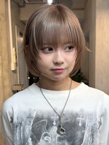 フォート(FORT) シャギーウルフ/レイヤーカット/ミルクティーブラウン/ショート