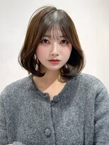 アグノス 青山(Agnos)&nbsp;韓国ボブ/大人ボブ/レイヤーボブ/小顔ヘア/タンバルモリ