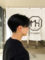 エムエイチザバーバー 本町(MH THE BARBER)&nbsp;刈り上げセンターパート