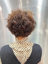 ピュアソウル(Pure Soul) くせ毛は魅力!カーリーショートボブ