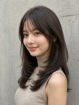 コヴァ バイ ボクノ 荻窪(COVA by bokuno)&nbsp;顔まわりレイヤーで小顔見え◎ふわ艶ミディ