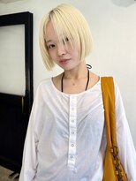 ローレンアオ(LOREN AO)&nbsp;着物ヘア/ダークアッシュ/ミディアムレイヤーカット/名古屋名駅