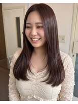 零秒女髪 千里丘店&nbsp;艶やかでまとまる上品ロングヘアスタイル髪質改善艶髪艶感