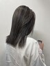 ［全体ハイライトor全体白髪ぼかしハイライト］+カラー￥14850
