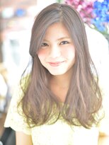 ケーツー心斎橋 クイーンズガーデン バイ ケーツー(K two QUEEN'S GARDEN by K two) 【K-two心斎橋】ナチュラルカールセミディ~長め前髪でも小顔~