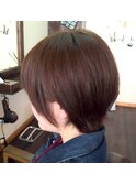 簡単スタイリング耳かけショート