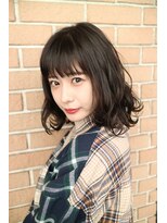 サロンドミルク 原宿(salon de MiLK)&nbsp;【salon de MiLK 原宿】ツヤ感ニュアンスウェーブ