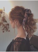 お呼ばれゆるふわポニー♪