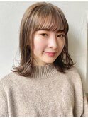 【BAYROOM】大人のこなれミディアムボブ