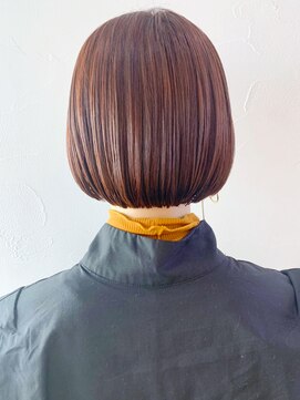 アイティーバイアルバム 八王子店(IT by ALBUM) オレンジブラウン_ラベンダーカラーくびれミディ_ba320002