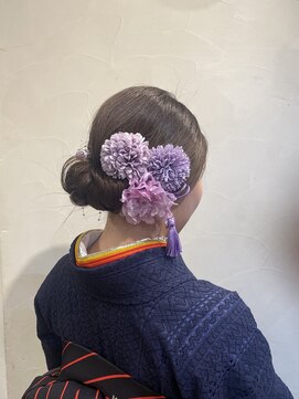 エクリ 麻布十番(equri) シンプルシニヨン