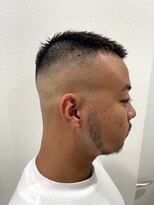 メンズアンダーバーホワイト 南海難波店(Men's _WHITE)&nbsp;スキンフェード