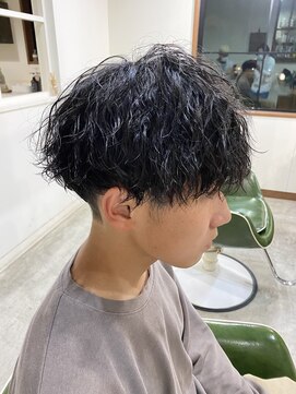 ドライブ(drive) メンズマッシュ波巻パーマ