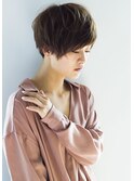 横顔美人◎小顔ショートボブ◎丸ショート◎大人かわいいスタイル