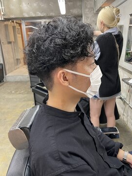 ロンドガルマン 名古屋(Lond GULLMAN) Ryu指名癖毛活かしてかっこよく!