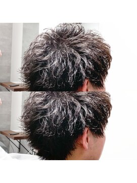 ゴールド 京都(GOALD) 波打ちスパイラルツイストスパイラル束感刈り上げ