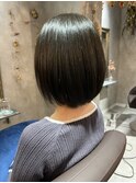 ナチュラルレイヤーボブ