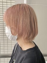 ソーコ 渋谷(SOCO) パールピンク系カラーペールカラーケアブリーチオンカラー