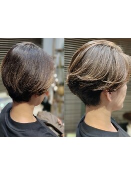 40代からのエイジングケア特化サロン。スカルプケアをしながらカラーができる新しい発想の白髪染めです。