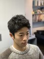 男髪 外国人風ショートヘア